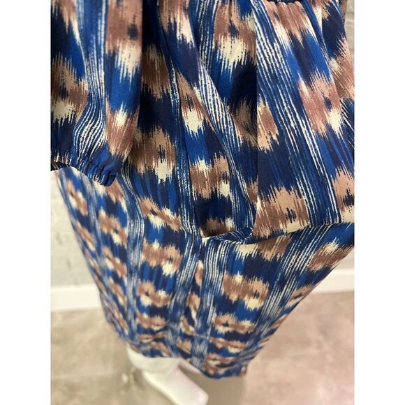 Skies Are Blue Multicolored Long Sleeve Shift Dress Size XS NWT - Picture 10 of 14
